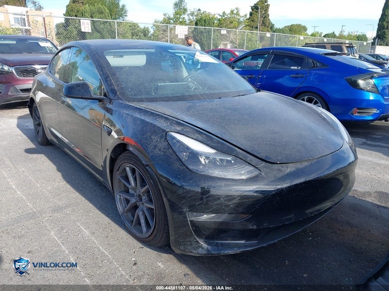 2022 TESLA MODEL 3 REAR-WHEEL DRIVE – Lot 44881107 auction photo