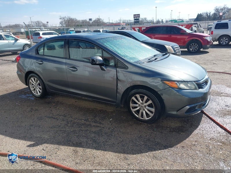 2012 HONDA CIVIC – Lot 44386188 auction photo