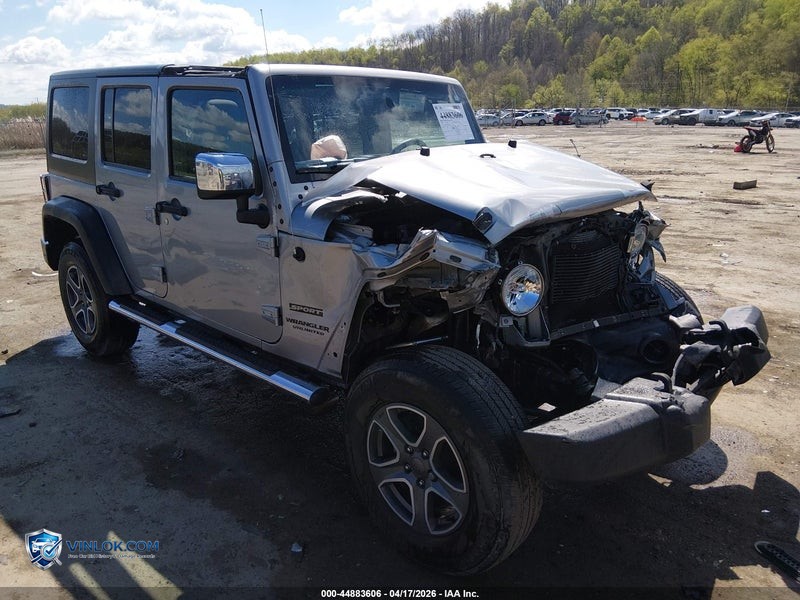 2017 JEEP WRANGLER UNLIMITED SPORT 4X4 – Lot 44883606 auction photo