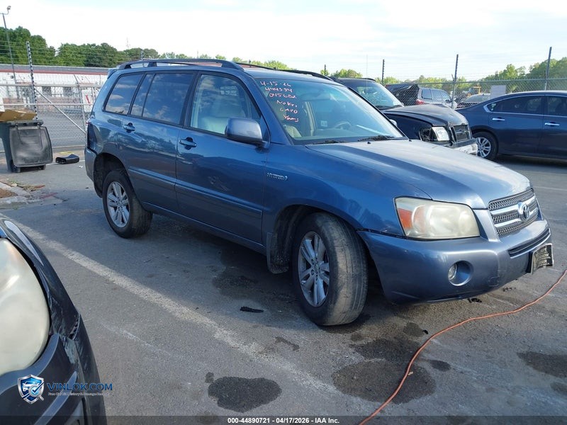 2007 TOYOTA HIGHLANDER HYBRID V6 – Lot 44890721 auction photo
