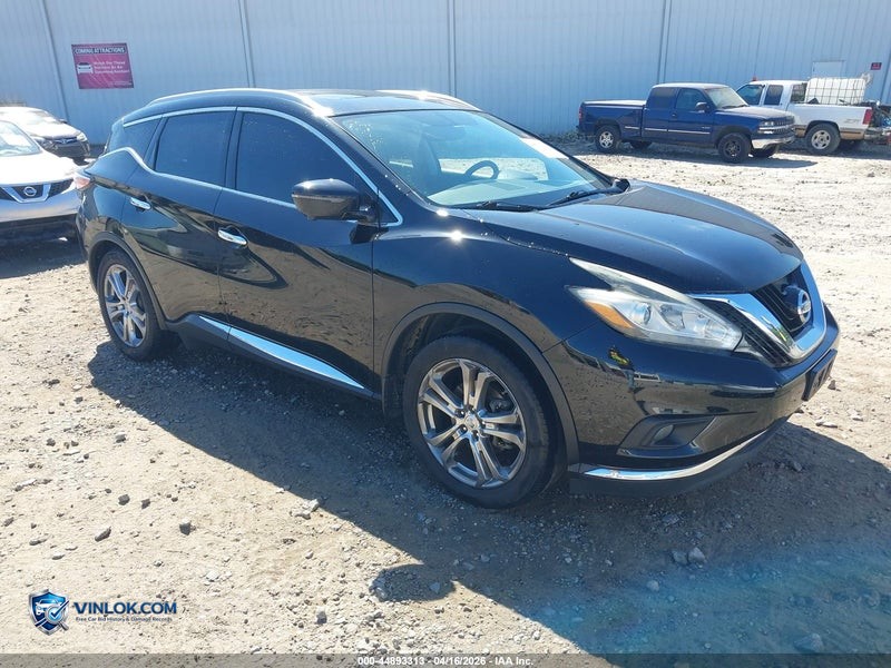 2016 NISSAN MURANO PLATINUM – Lot 44893313 auction photo