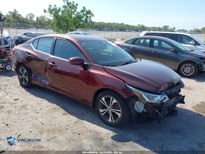 2021 NISSAN SENTRA SV XTRONIC CVT – Lot 44896535 auction photo