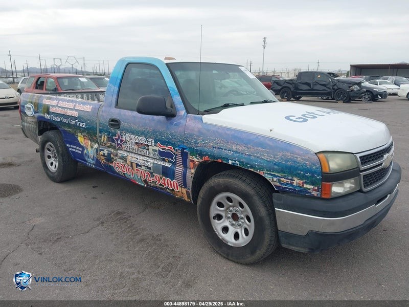 2006 CHEVROLET SILVERADO 1500 WORK TRUCK – Lot 44898179 auction photo