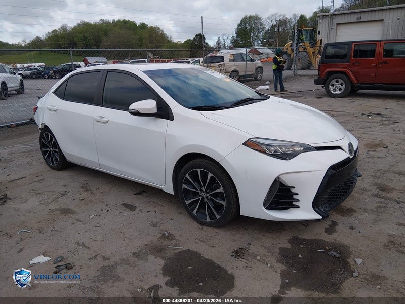 2018 TOYOTA COROLLA SE – Lot 44899201 auction photo