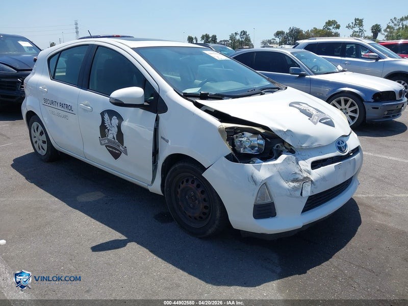 2012 TOYOTA PRIUS C THREE – Lot 44902580 auction photo
