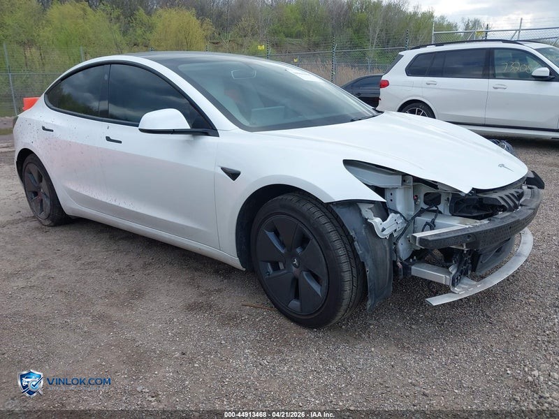 2021 TESLA MODEL 3 STANDARD RANGE PLUS REAR-WHEEL DRIVE – Lot 44913468 auction photo