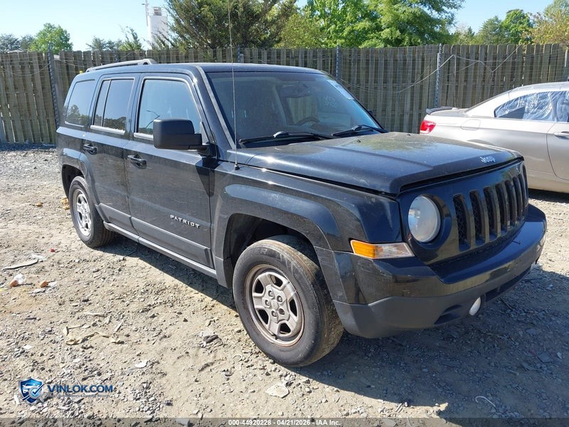 2014 JEEP PATRIOT SPORT – Lot 44920228 auction photo