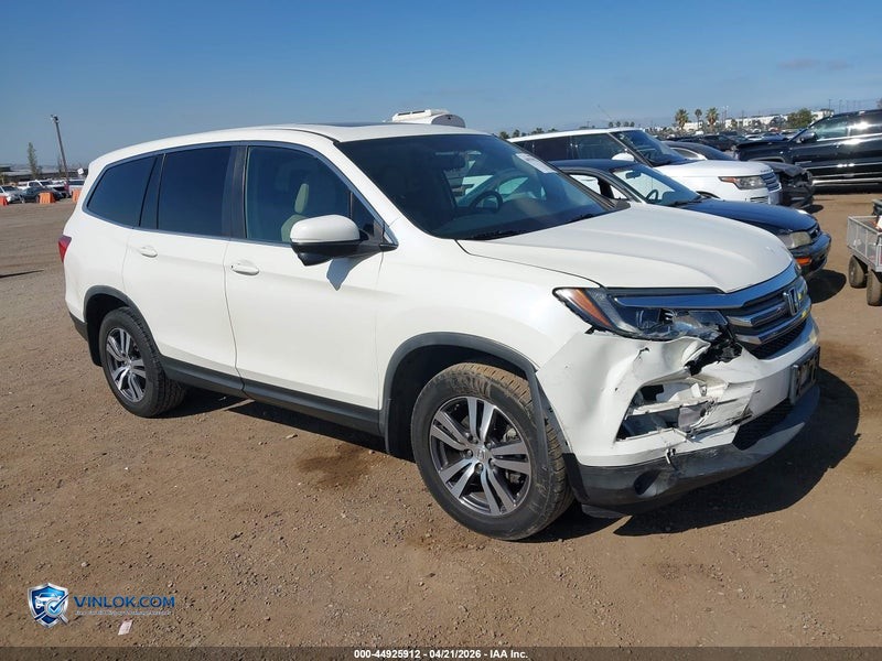 2018 HONDA PILOT EX-L – Lot 44925912 auction photo