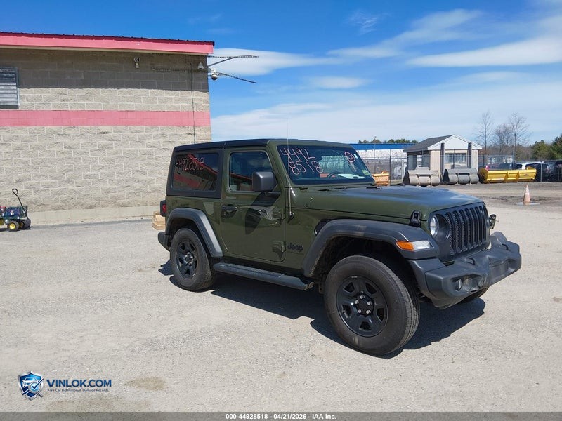 2023 JEEP WRANGLER 2-DOOR SPORT 4X4 – Lot 44928518 auction photo
