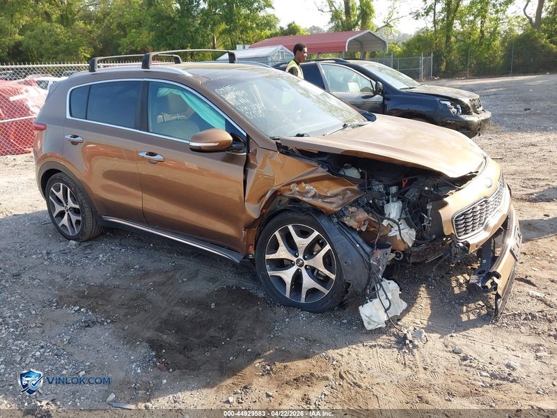 2017 KIA SPORTAGE SX TURBO – Lot 44929583 auction photo