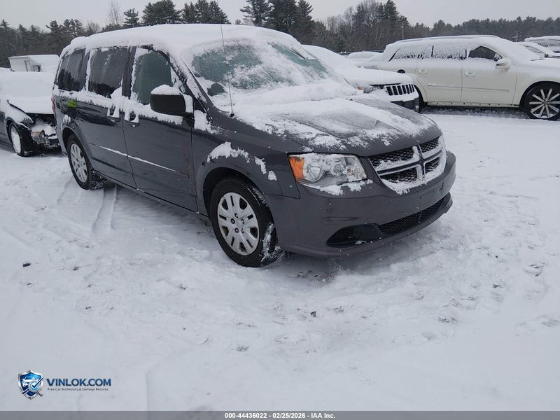 2016 DODGE GRAND CARAVAN – Lot 44436022 auction photo