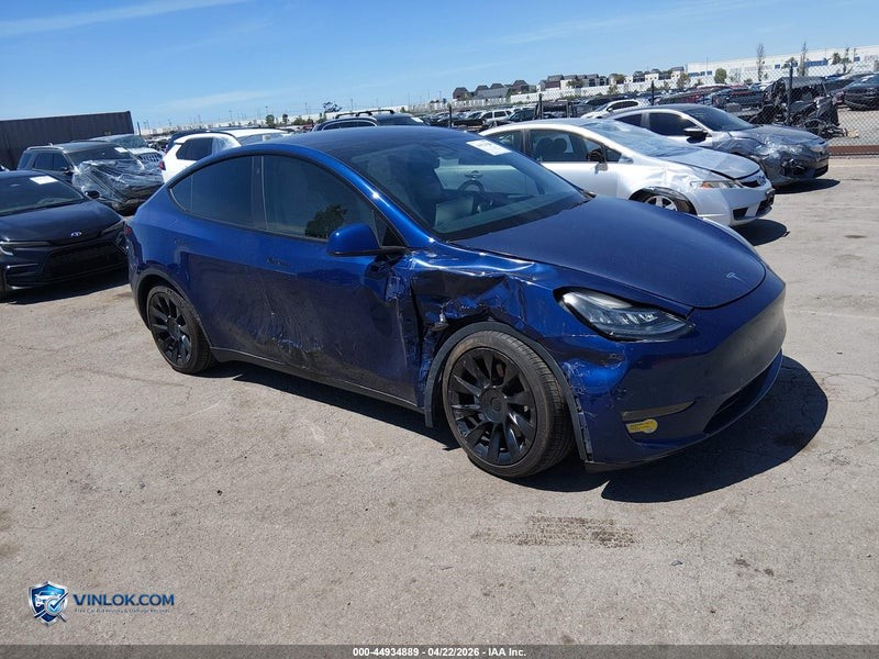 2022 TESLA MODEL Y LONG RANGE DUAL MOTOR ALL-WHEEL DRIVE – Lot 44934889 auction photo