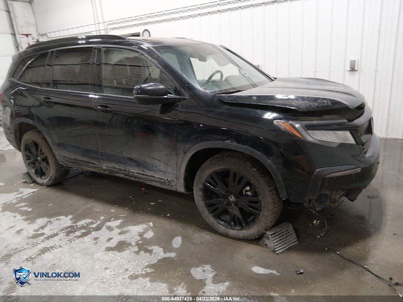 2022 HONDA PILOT AWD BLACK EDITION – Lot 44937425 auction photo