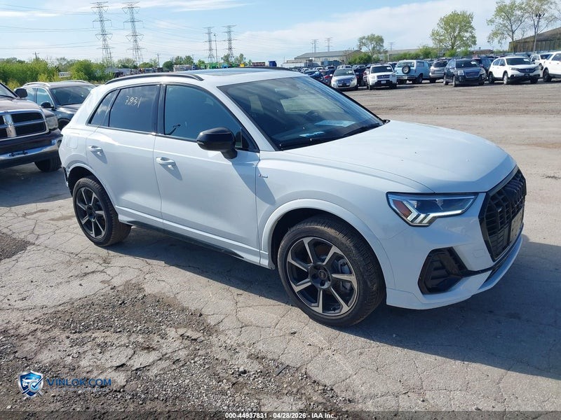 2025 AUDI Q3 PREMIUM 45 TFSI S LINE QUATTRO TIPTRONIC – Lot 44937831 auction photo