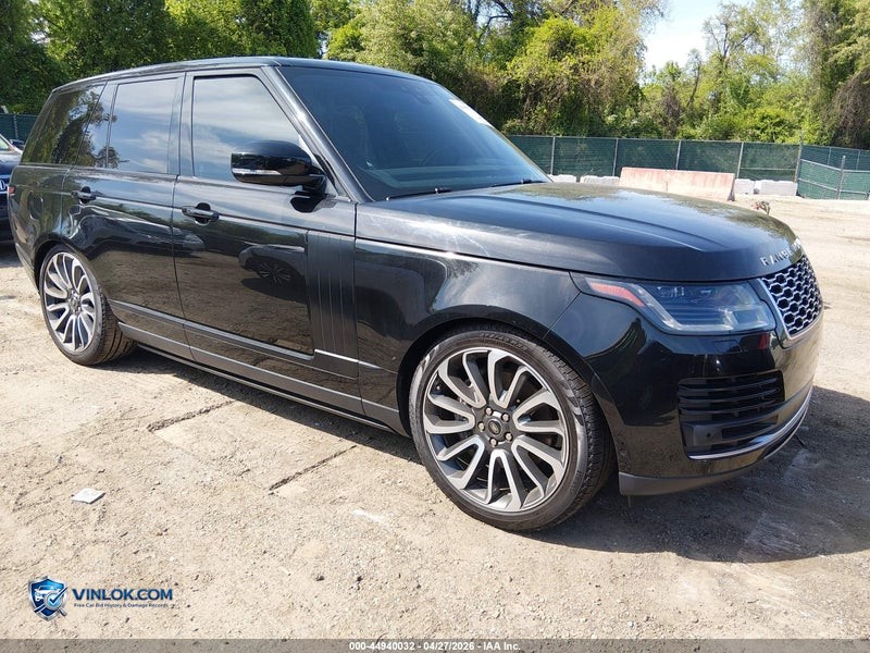 2019 LAND ROVER RANGE ROVER 3.0L V6 SUPERCHARGED HSE – Lot 44940032 auction photo