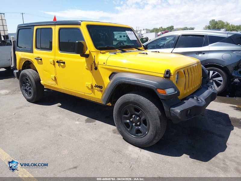 2021 JEEP WRANGLER UNLIMITED SPORT 4X4 – Lot 44948794 auction photo