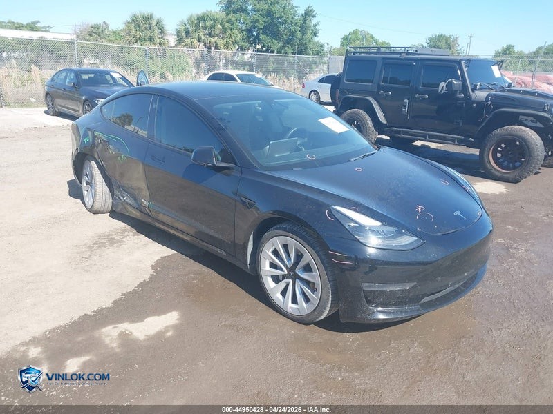 2022 TESLA MODEL 3 LONG RANGE DUAL MOTOR ALL-WHEEL DRIVE – Lot 44950428 auction photo