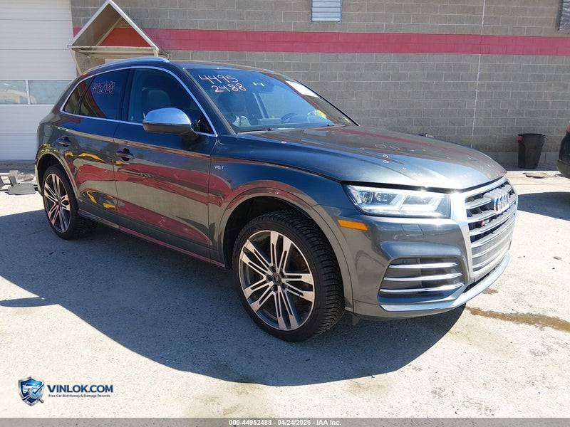 2018 AUDI SQ5 3.0T PREMIUM PLUS – Lot 44952488 auction photo