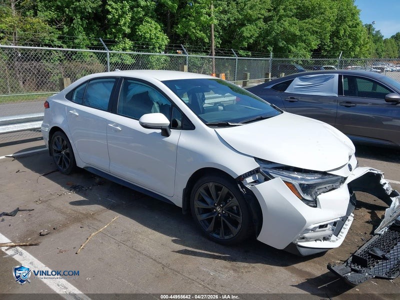 2025 TOYOTA COROLLA SE – Lot 44955642 auction photo