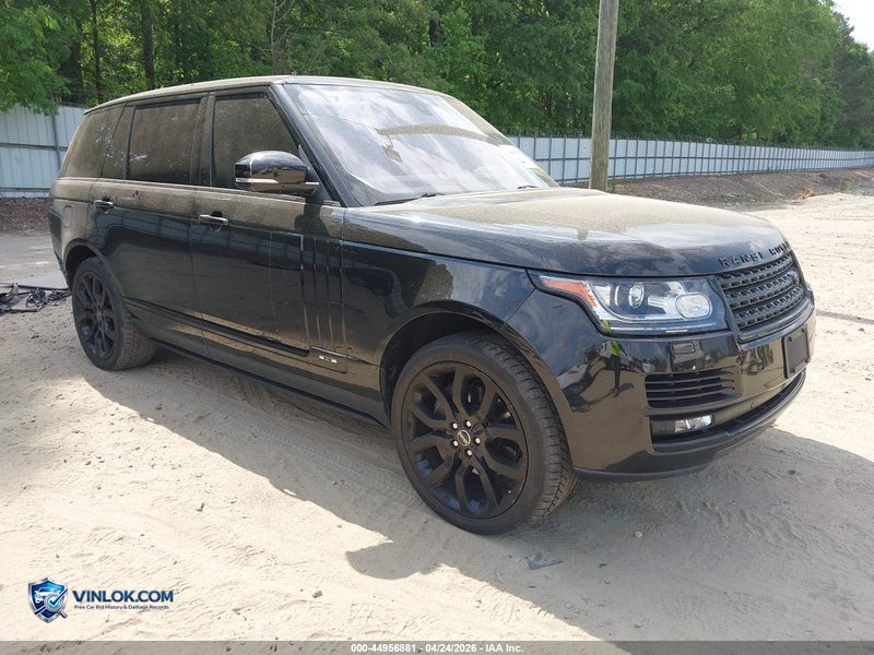 2016 LAND ROVER RANGE ROVER 5.0L V8 SUPERCHARGED – Lot 44956881 auction photo