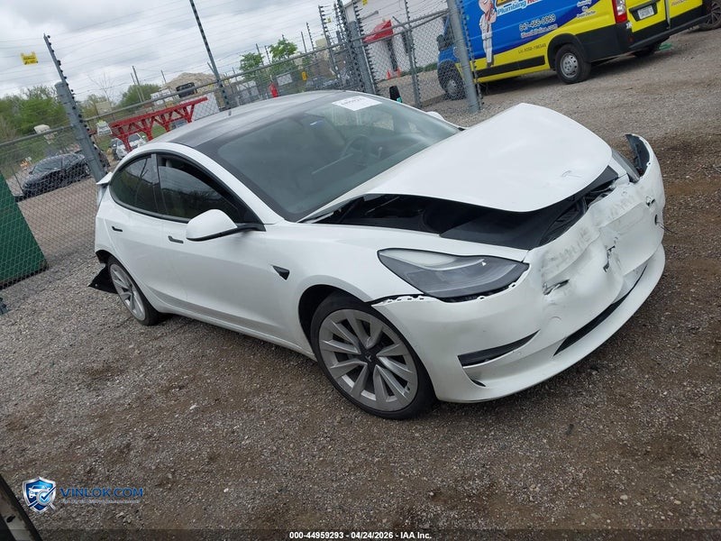 2021 TESLA MODEL 3 STANDARD RANGE PLUS REAR-WHEEL DRIVE – Lot 44959293 auction photo