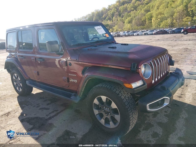 2021 JEEP WRANGLER UNLIMITED SAHARA 4X4 – Lot 44966639 auction photo