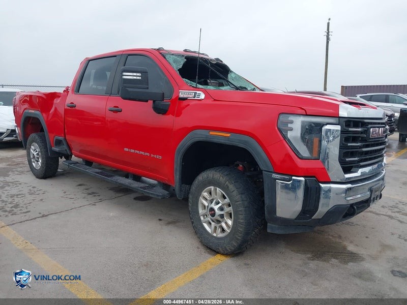 2024 GMC SIERRA 2500HD 4WD  STANDARD BED PRO – Lot 44967451 auction photo