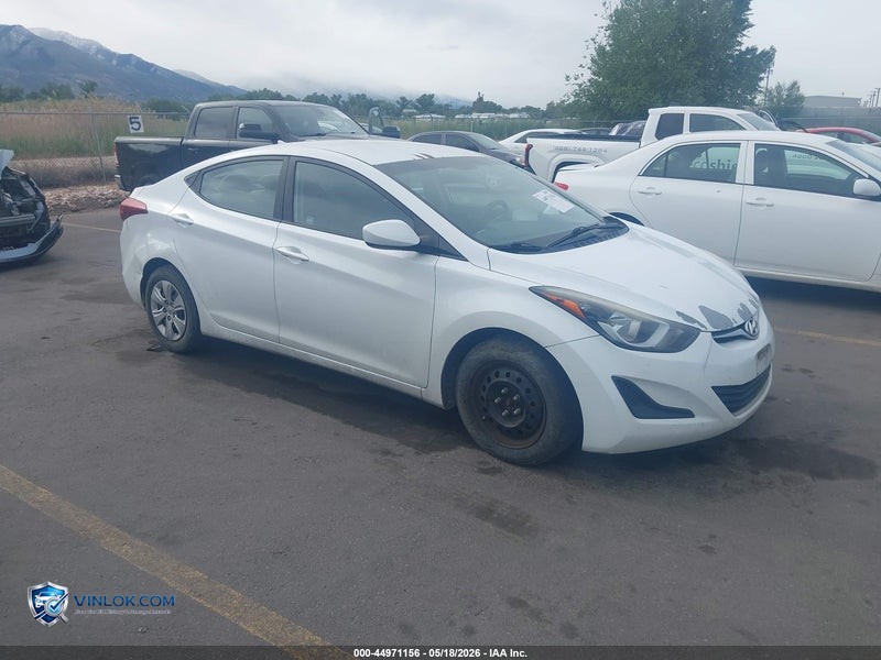 2016 HYUNDAI ELANTRA SE – Lot 44971156 auction photo