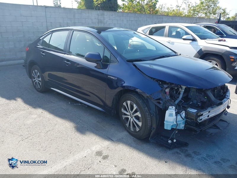 2021 TOYOTA COROLLA HYBRID LE – Lot 44983703 auction photo