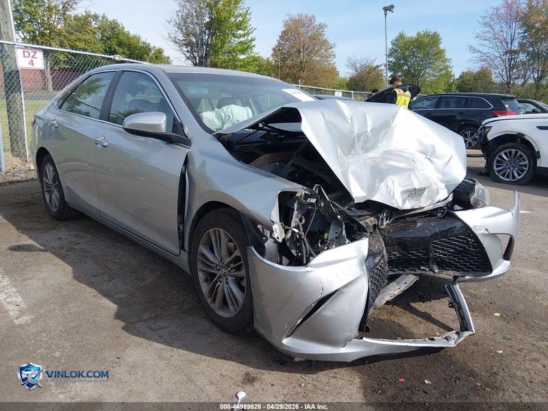 2016 TOYOTA CAMRY SE – Lot 44989828 auction photo