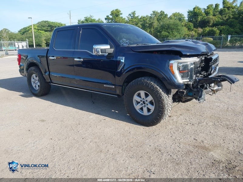 2022 FORD F-150 PLATINUM – Lot 44991372 auction photo