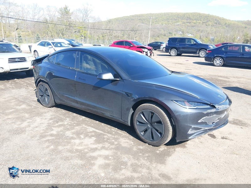 2025 TESLA MODEL 3 LONG RANGE REAR-WHEEL DRIVE/STANDARD REAR-WHEEL DRIVE – Lot 44992071 auction photo