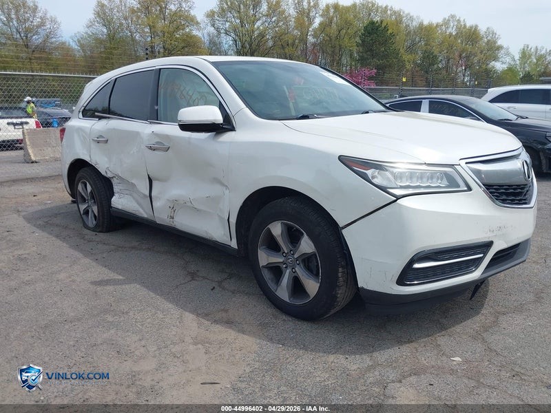 2014 ACURA MDX   – Lot 44996402 auction photo