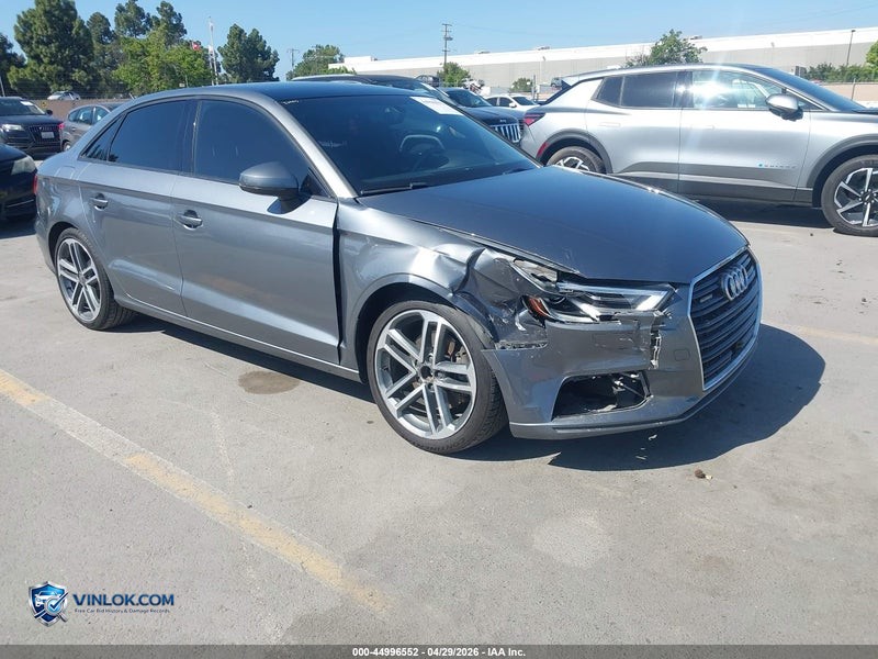 2018 AUDI A3 2.0T PREMIUM/2.0T TECH PREMIUM – Lot 44996552 auction photo