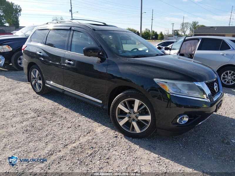 2015 NISSAN PATHFINDER PLATINUM – Lot 45000022 auction photo