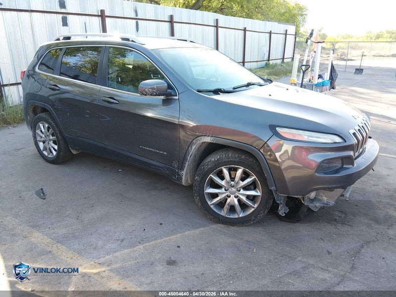 2016 JEEP CHEROKEE LIMITED – Lot 45004640 auction photo