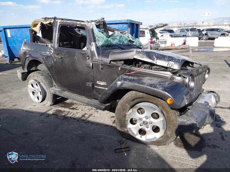2014 JEEP WRANGLER SAHARA – Lot 45005510 auction photo