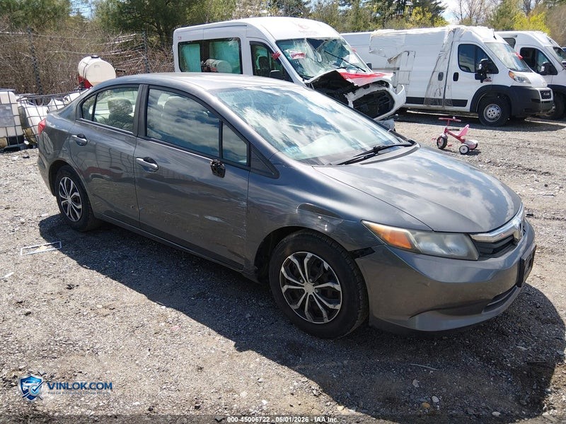 2012 HONDA CIVIC LX – Lot 45006722 auction photo
