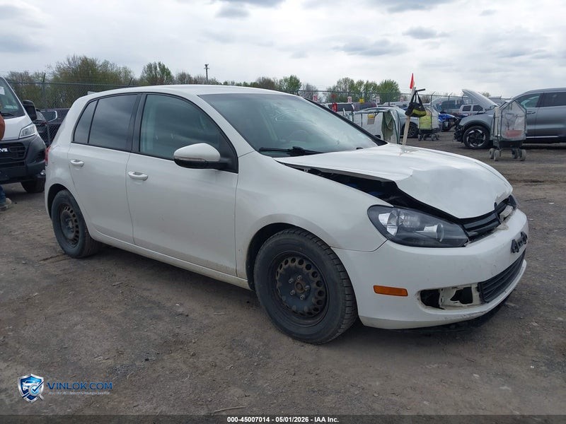 2013 VOLKSWAGEN GOLF 2.5L 4-DOOR – Lot 45007014 auction photo