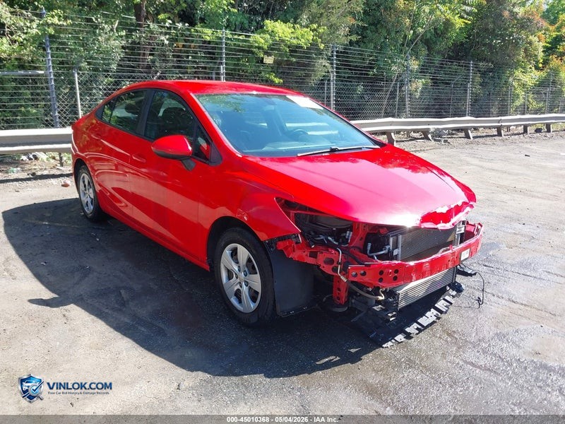 2017 CHEVROLET CRUZE LS AUTO – Lot 45010368 auction photo
