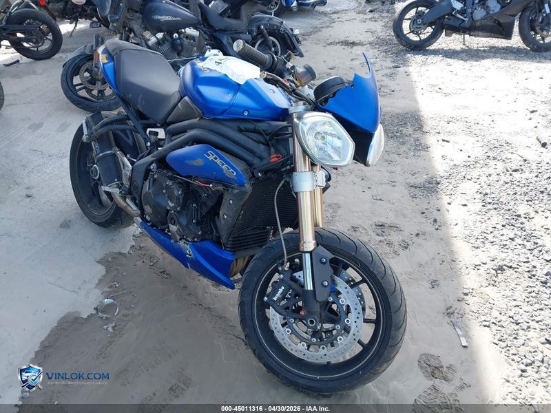 2014 TRIUMPH MOTORCYCLE SPEED TRIPLE ABS – Lot 45011316 auction photo