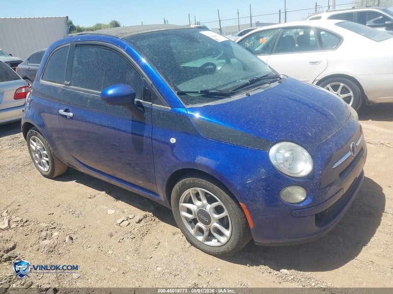 2012 FIAT 500C POP – Lot 45016773 auction photo
