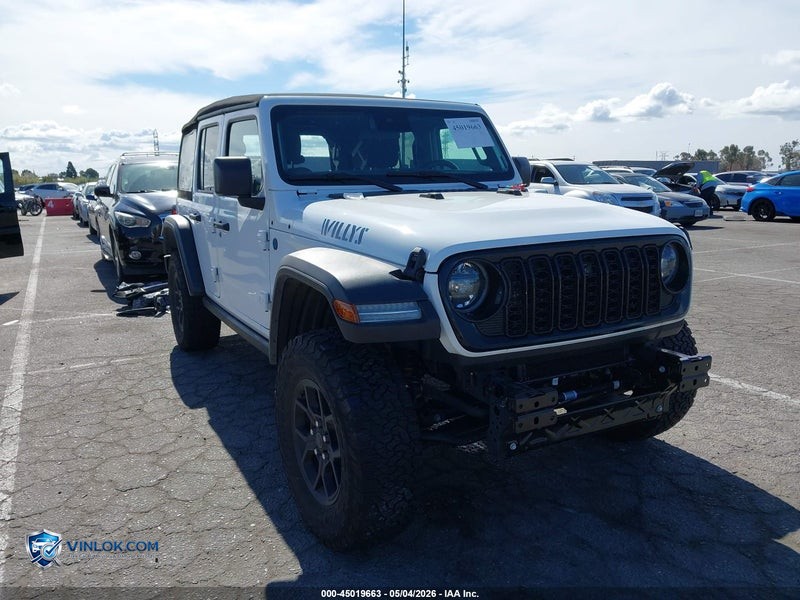 2024 JEEP WRANGLER 4XE WILLYS 4XE – Lot 45019663 auction photo