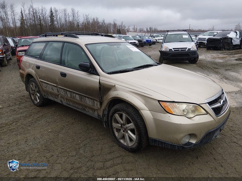 2009 SUBARU OUTBACK 2.5I – Lot 45020007 auction photo