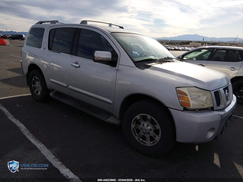 2004 NISSAN PATHFINDER ARMADA – Lot 44523985 auction photo