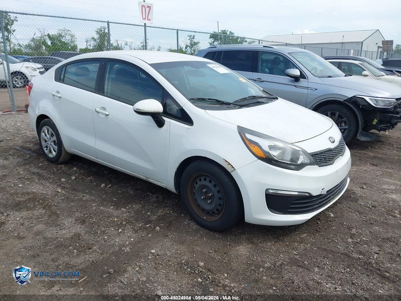 2016 KIA RIO LX – Lot 45024984 auction photo