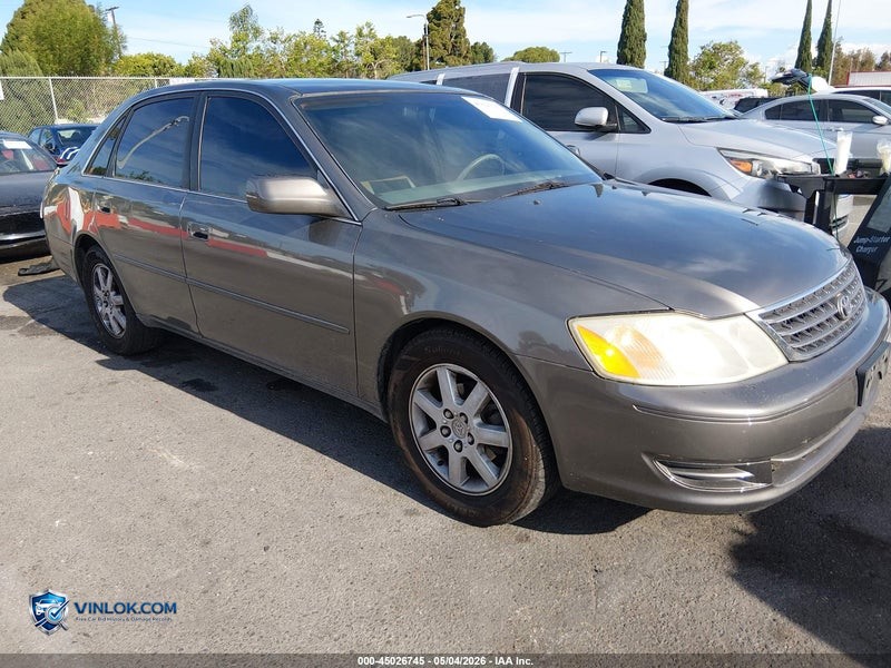 2003 TOYOTA AVALON XL – Lot 45026745 auction photo