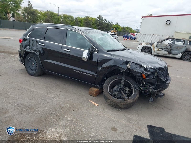 2015 JEEP GRAND CHEROKEE OVERLAND – Lot 45027482 auction photo