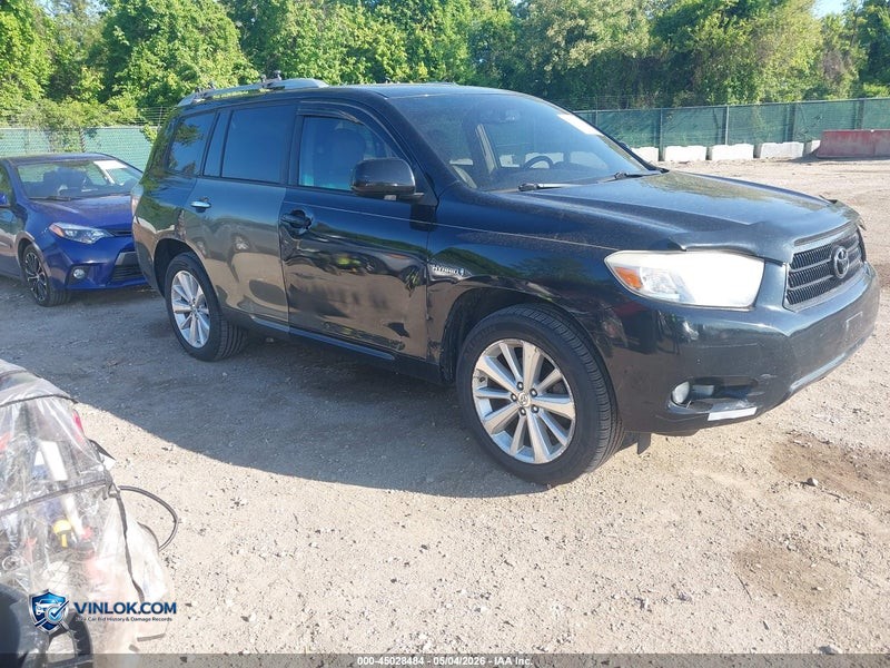 2008 TOYOTA HIGHLANDER HYBRID LIMITED – Lot 45028484 auction photo