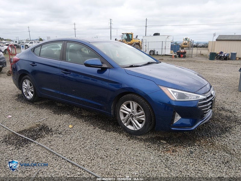 2020 HYUNDAI ELANTRA SEL – Lot 45028913 auction photo